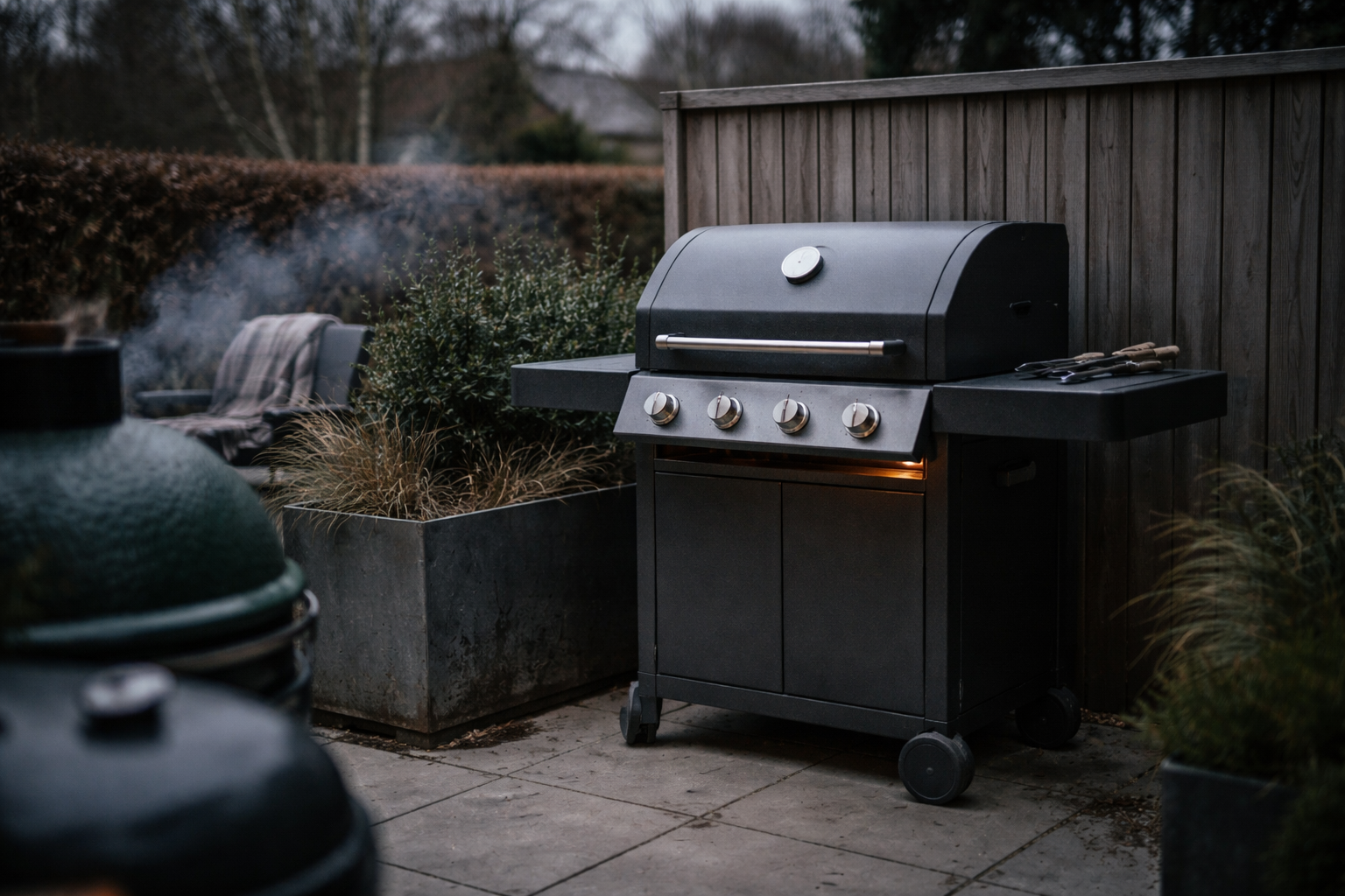Blæsevejr ved grillen: sådan vinder du over vinden uden tør mad