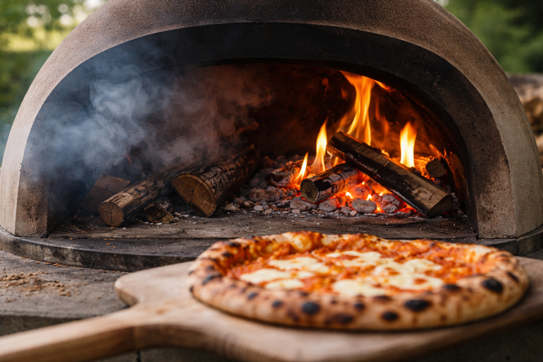 Din pizzaovn ryger for meget: sådan får du smag af træ, ikke bålhal