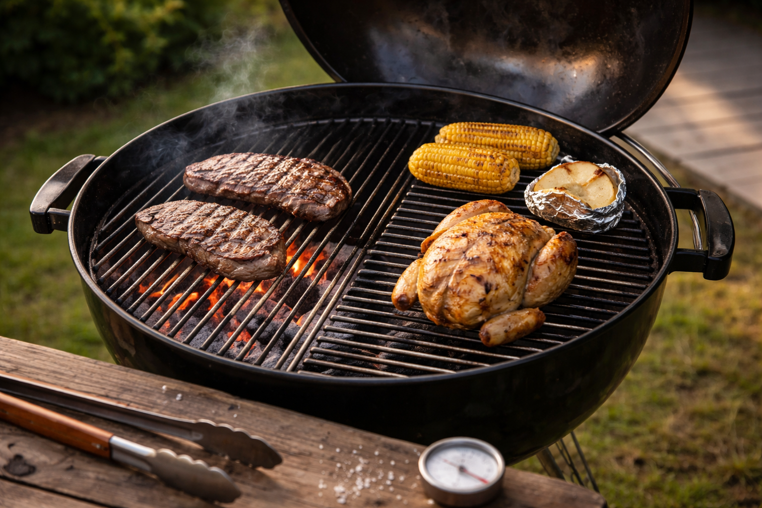 Direkte vs. indirekte varme: sådan sætter du din grill rigtigt op hver gang