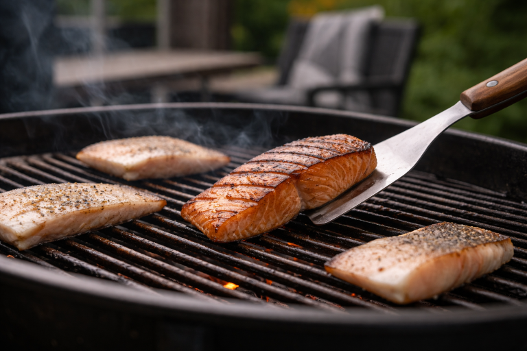 Fisk på grill uden panik: sådan slipper den selv fra risten
