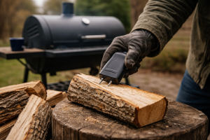 Fugtigt brænde, hvid røg og bitter BBQ: sådan får du styr på træet