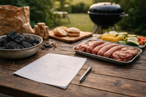 Så meget mad og kul skal du bruge til grillfesten uden panik