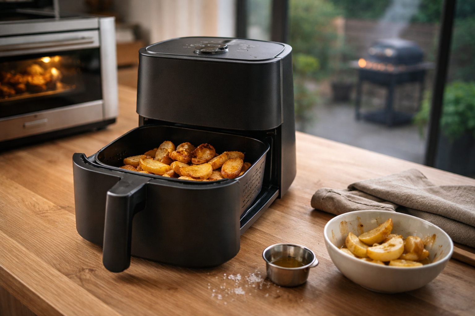 Hvad er en airfryer? Og hvornår giver den mening i forhold til grill og ovn