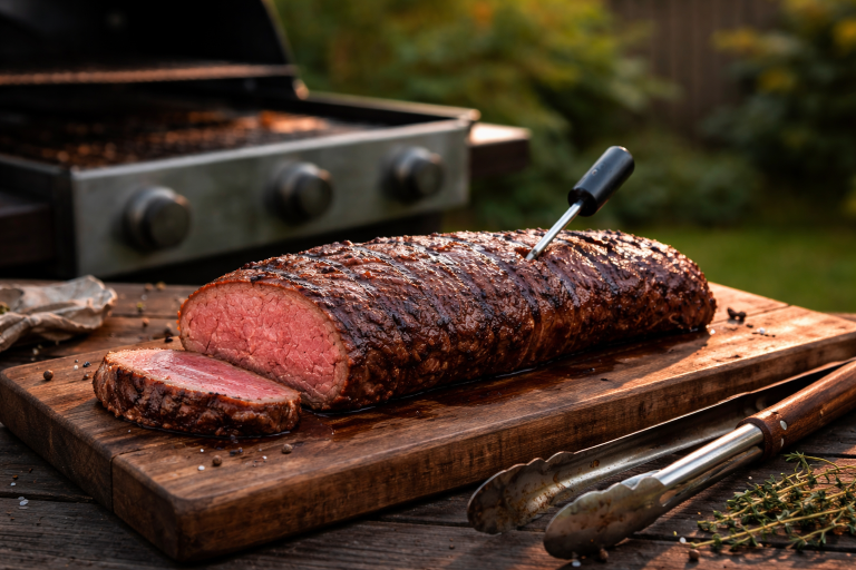 Oksefilet på grill: temperaturer, hviletid og indirekte varme