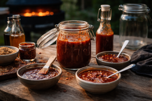 Amerikansk BBQ sauce: baseopskrift, varianter og holdbarhed