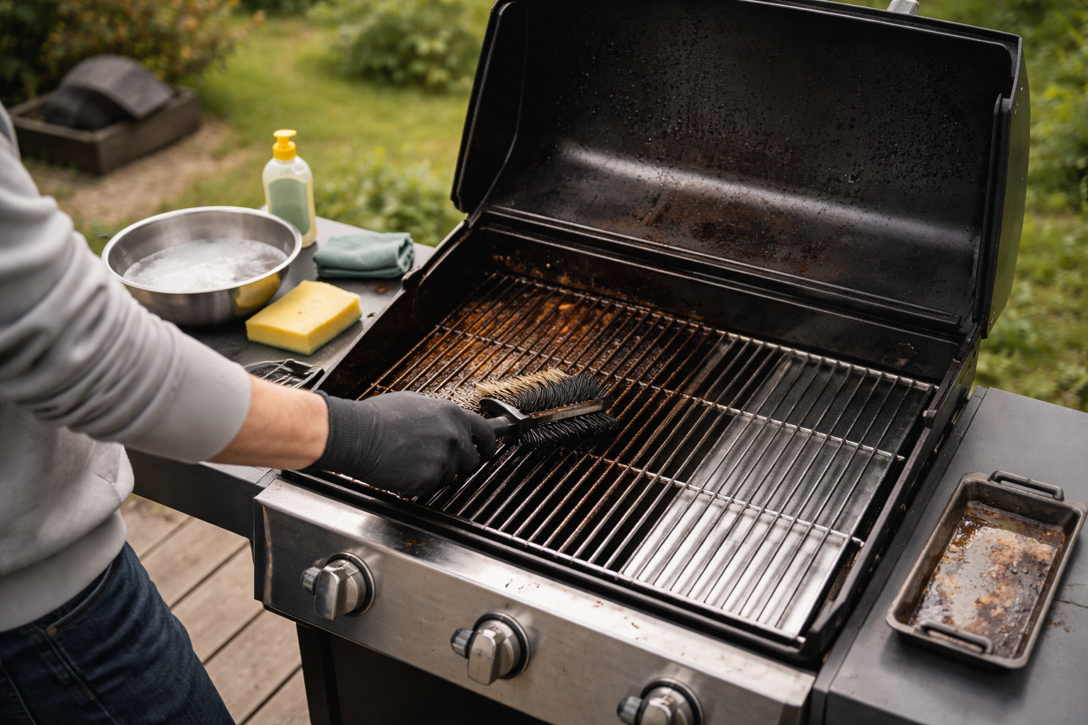 Skimmel og mug på grillen: sådan rengør du sikkert og bliver grillklar igen
